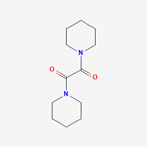 molecular formula C12H20N2O2 B8541630 Oxalyl-bis-piperidine 
