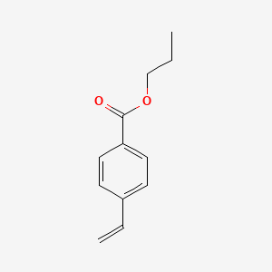 molecular formula C12H14O2 B8541726 Propyl 4-vinylbenzoate 