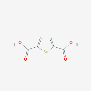 molecular formula C6H4O4Se B8541813 Selenophene-2,5-dicarboxylic acid 
