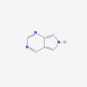 molecular formula C6H5N3 B085421 6H-pyrrolo[3,4-d]pyrimidine CAS No. 14529-49-8