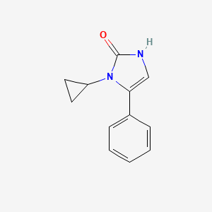 1-cyclopropyl-5-phenyl-1,3-dihydro-2H-imidazol-2-one