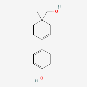 4-[4-(Hydroxymethyl)-4-methyl-1-cyclohexenyl]phenol
