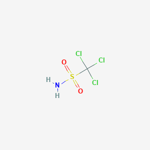 molecular formula CH2Cl3NO2S B8542258 Trichloromethanesulfonamide CAS No. 30289-70-4