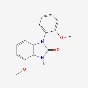 1,3-dihydro-1-(2-methoxyphenyl)-4-methoxy-2H-benzimidazol-2-one