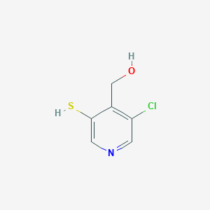 (3-Chloro-5-mercapto-pyridin-4-yl)-methanol