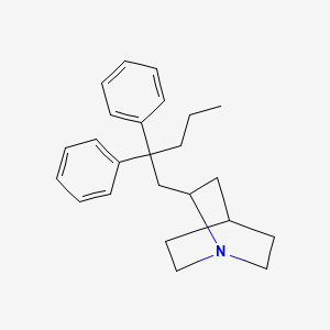 2-(2,2-Diphenylpentyl)quinuclidine