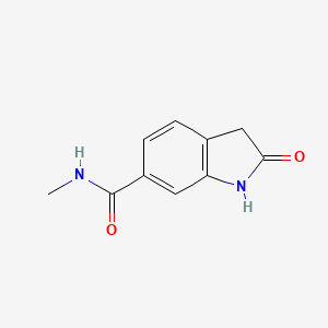 molecular formula C10H10N2O2 B8542447 N-methyl-2-oxoindoline-6-carboxamide 