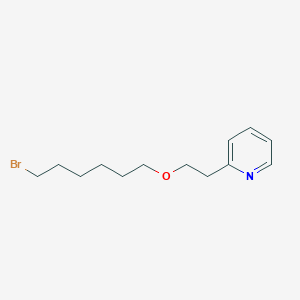 2-(2-((6-Bromohexyl)oxy)ethyl)pyridine