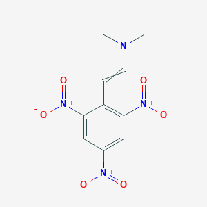 N,N-Dimethyl-2-(2,4,6-trinitrophenyl)ethen-1-amine