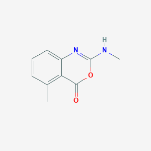 2-methylamino-5-methyl-4H-3,1-benzoxazin-4-one