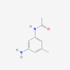 molecular formula C9H12N2O B8542882 3-Acetamido-5-methylaniline 