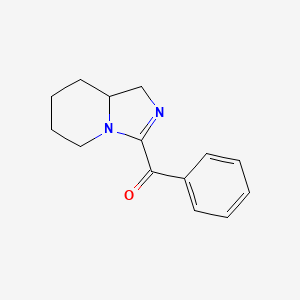 (1,5,6,7,8,8a-Hexahydroimidazo[1,5-a]pyridin-3-yl)(phenyl)methanone