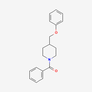 N-benzoyl-4-phenoxymethylpiperidine