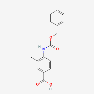 4-Benzyloxycarbonylamino-3-methyl-benzoic acid