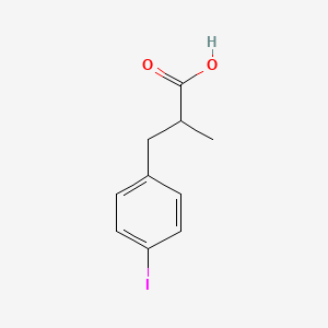molecular formula C10H11IO2 B8543082 3-(4-Iodo-phenyl)-2-methyl-propionic acid 