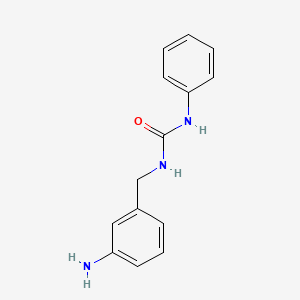 molecular formula C14H15N3O B8543094 N-(3-aminobenzyl)-N'-phenylurea 