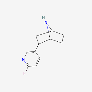 2-(2-Fluoro-5-pyridyl)-7-azanorbornane