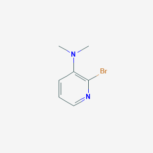 molecular formula C7H9BrN2 B8543153 (2-Bromo-pyridin-3-yl)-dimethyl-amine 