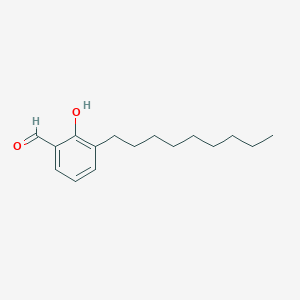 molecular formula C16H24O2 B8543182 2-Hydroxy-3-nonylbenzaldehyde CAS No. 66232-35-7