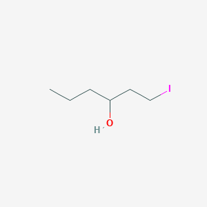1-Iodohexan-3-OL