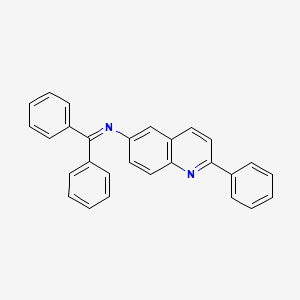 N-(diphenylmethylene)-2-phenylquinolin-6-amine