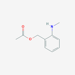 2-(Methylamino)benzyl acetate