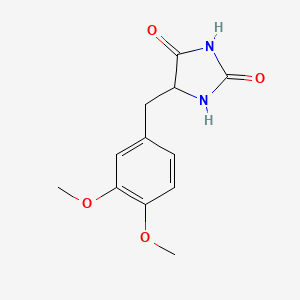 5-(3,4-Dimethoxybenzyl)hydantoin