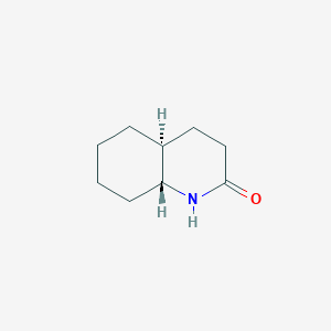 molecular formula C9H15NO B8543529 trans-Octahydroquinolin-2-one CAS No. 59224-99-6