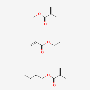 molecular formula C18H30O6 B8543933 Methyl Methacrylate Butyl Methacrylate Ethyl Acrylate 