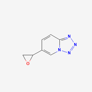 6-(Oxiran-2-yl)tetrazolo[1,5-a]pyridine
