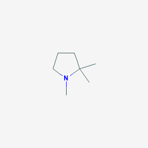 molecular formula C7H15N B8544158 1,2,2-Trimethyl-pyrrolidine 