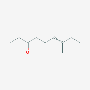 molecular formula C10H18O B8544162 7-Methylnon-6-en-3-one CAS No. 22203-38-9