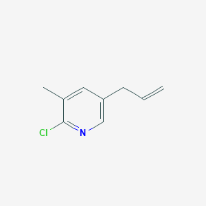 5-Allyl-2-chloro-3-methylpyridine