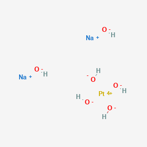 molecular formula H6Na2O6Pt B085442 Disodium hexahydroxoplatinate CAS No. 12325-31-4