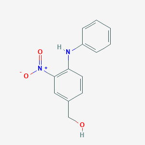 (3-Nitro-4-(phenylamino)phenyl)methanol