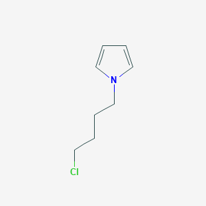 molecular formula C8H12ClN B8544279 1-(4-Chlorobutyl)pyrrole 