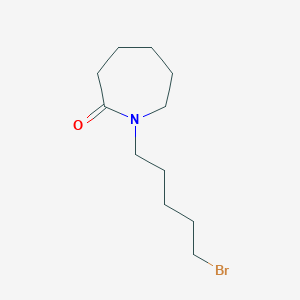 1-(5-Bromopentyl) azacycloheptane-2-one