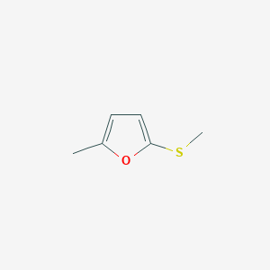 molecular formula C6H8OS B085443 2-Methyl-5-(methylthio)furan CAS No. 13678-59-6
