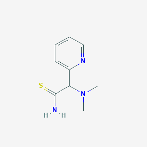 2-Dimethylamino-2-(2-pyridyl)thioacetamide