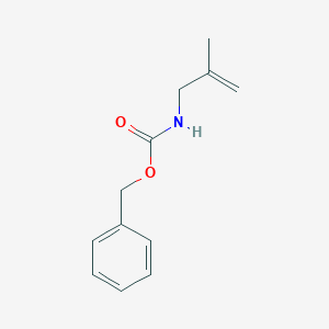 molecular formula C12H15NO2 B8544580 benzyl N-(2-methylprop-2-en-1-yl)carbamate 