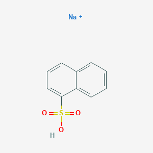 molecular formula C10H8NaO3S+ B085446 1-萘磺酸钠 CAS No. 130-14-3