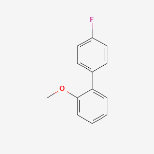 molecular formula C13H11FO B8544616 4'-Fluoro-2-methoxy-1,1'-biphenyl CAS No. 66175-47-1