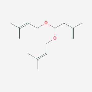 2-Methyl-4,4-bis[(3-methylbut-2-en-1-yl)oxy]but-1-ene