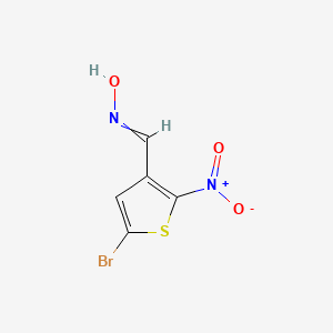 5-Bromo-2-nitrothiophene-3-carbaldehyde oxime