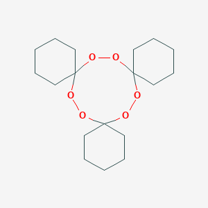 molecular formula C18H30O6 B085447 Tricyclohexylidene peroxide CAS No. 182-01-4