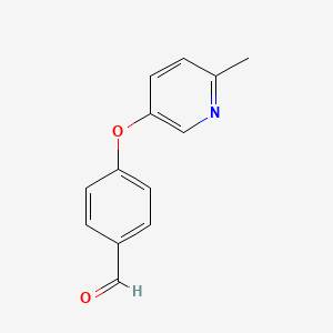 4-(2-Methyl-5-pyridyloxy)benzaldehyde