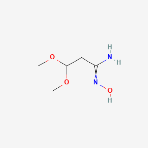 N-Hydroxy-3,3-dimethoxypropionamidine