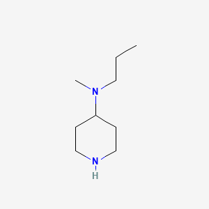 molecular formula C9H20N2 B8544814 N-methyl-N-propylpiperidin-4-amine 