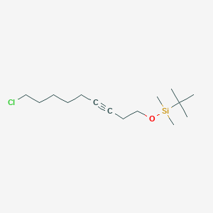 Tert-butyl[(9-chloronon-3-YN-1-YL)oxy]dimethylsilane