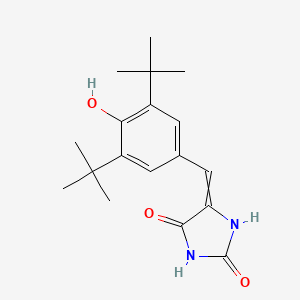 5-[[3,5-Bis(1,1-dimethylethyl)-4-hydroxyphenyl]methylene]2,4-imidazolidinedione